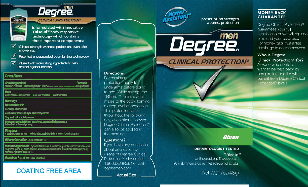 Degree Men Clinical Clean Carton