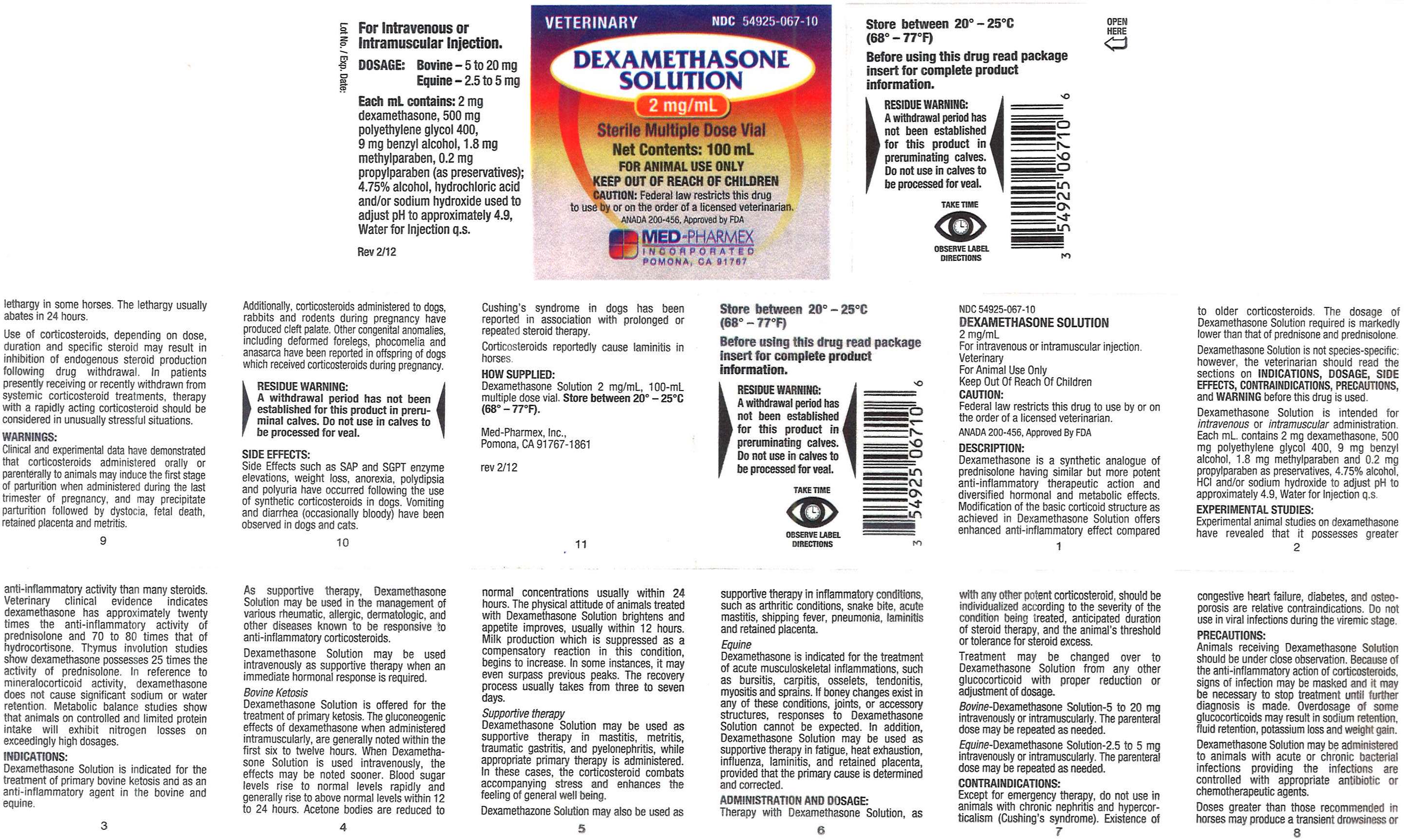 Dexamethasone Solution 2 mg_mL
