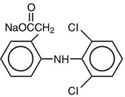 Diclofenac Chem Structure