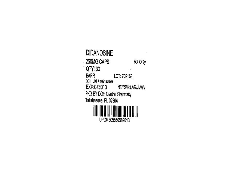 Image of 250 mg Label