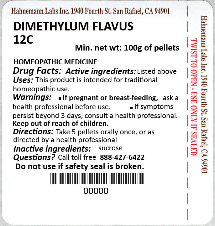 Dimethylum Flavus 12C 100g