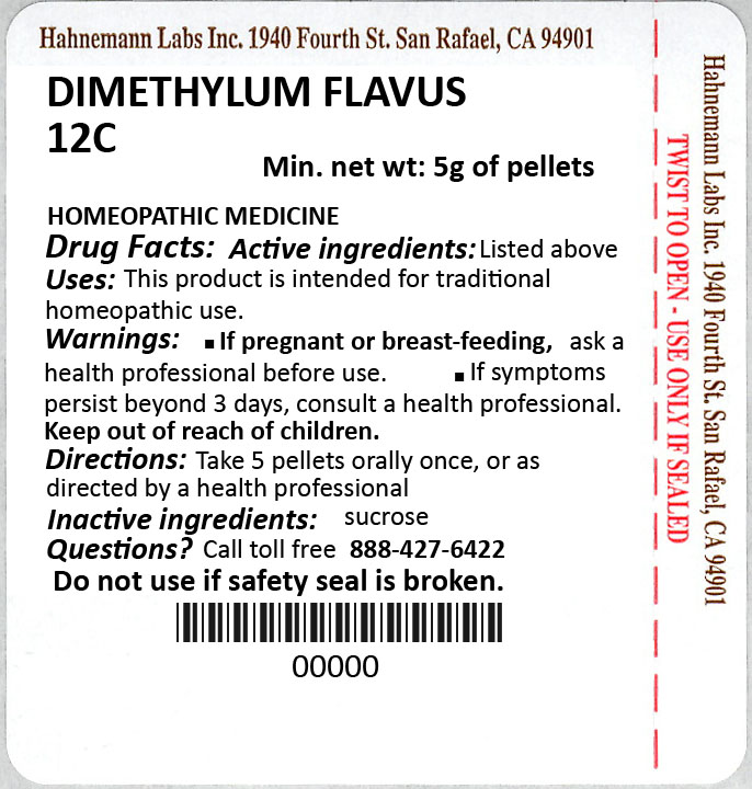 Dimethylum Flavus 12C 5g