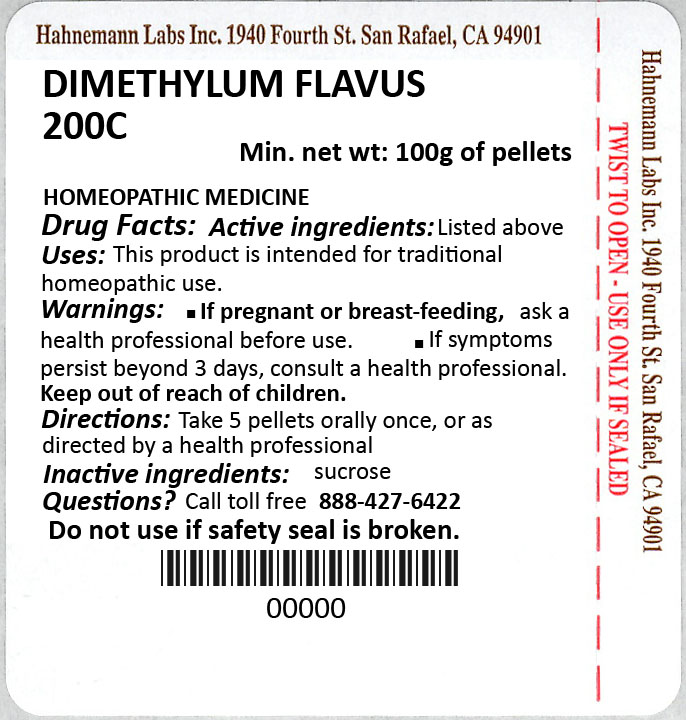 Dimethylum Flavus 200C 100g