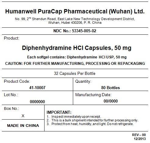 Diphen 50 mg 80 bottles Bulk Label