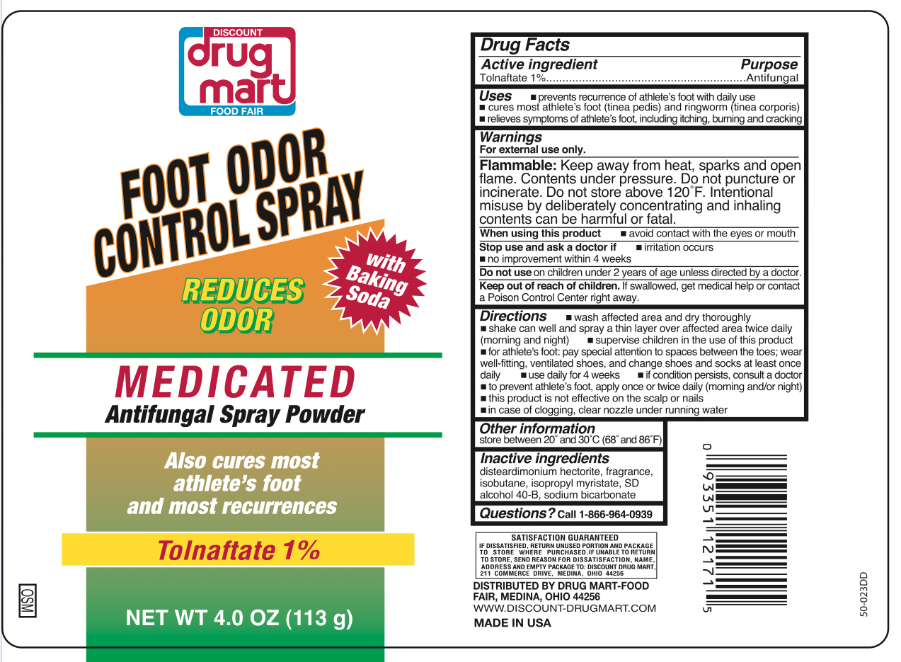 Discount Drug Mart Foot Odor Control Spray