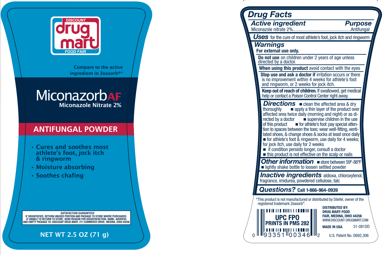 Discount Drug Mart Miconazorb AF Powder