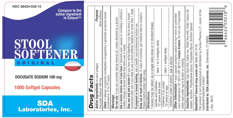 Image of Docusate label