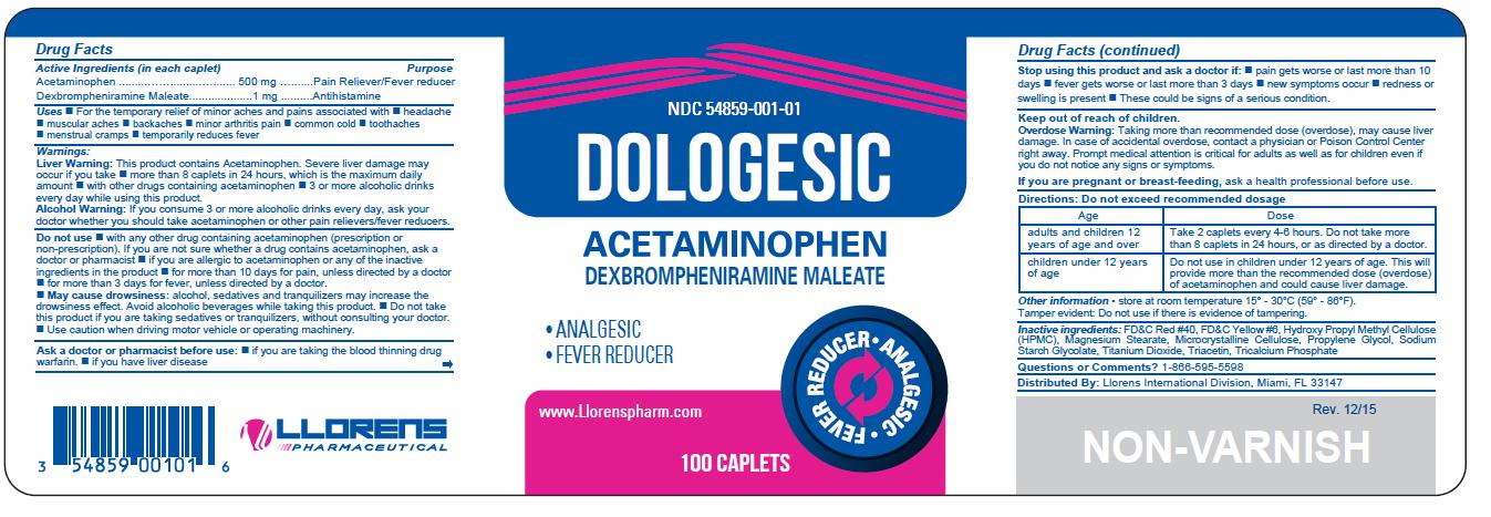 Dologesic Nf | Acetaminophen, Dexbrompheniramine Maleate Tablet Breastfeeding