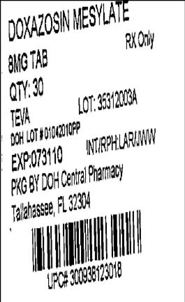 Image of 8 mg Label