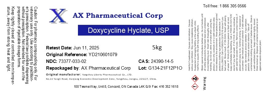Doxycycline Hyclate 5kg M