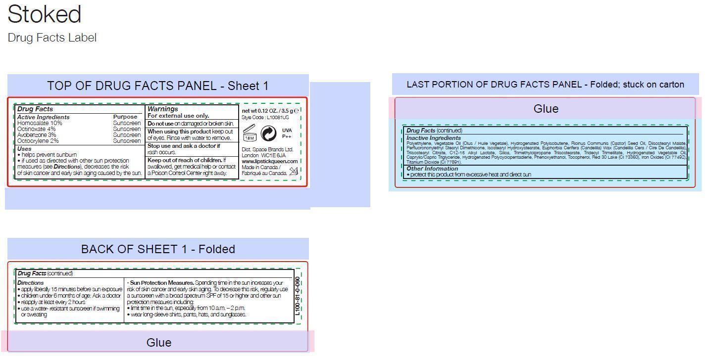 DRUG FACTS PANEL - Carton - Stoked