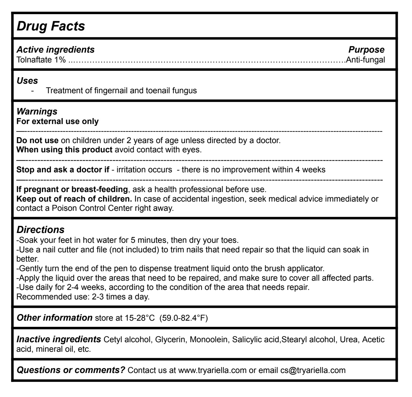 Drug Facts