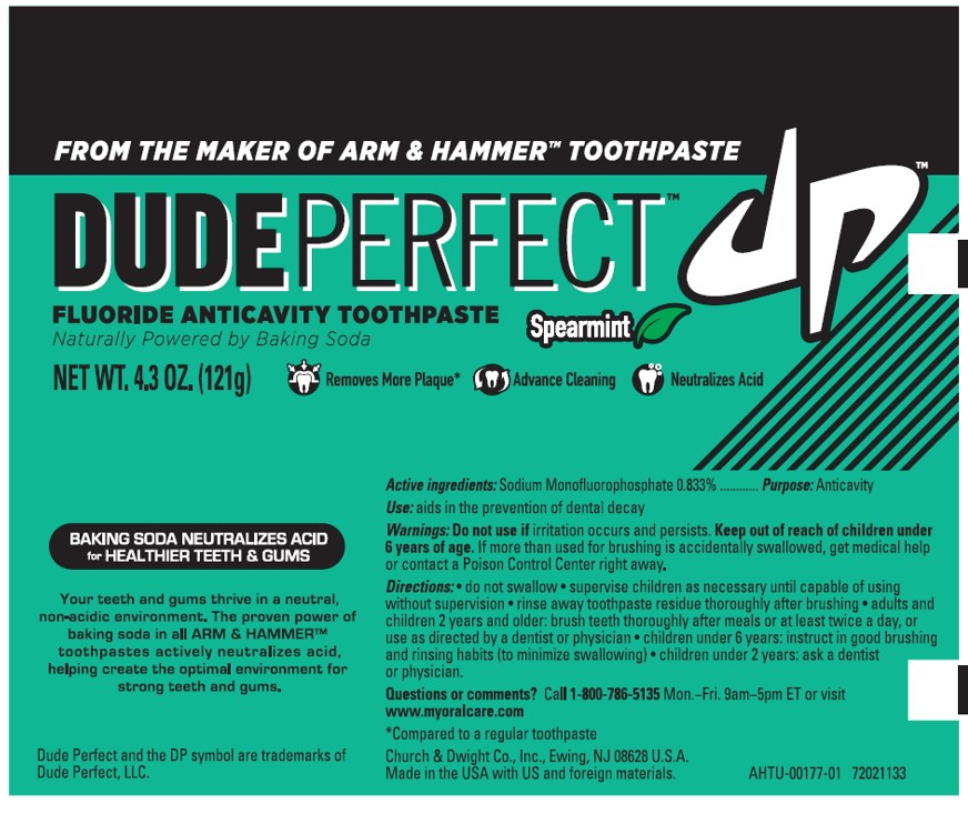Dude Perfect Toothpaste Tube Artwork
