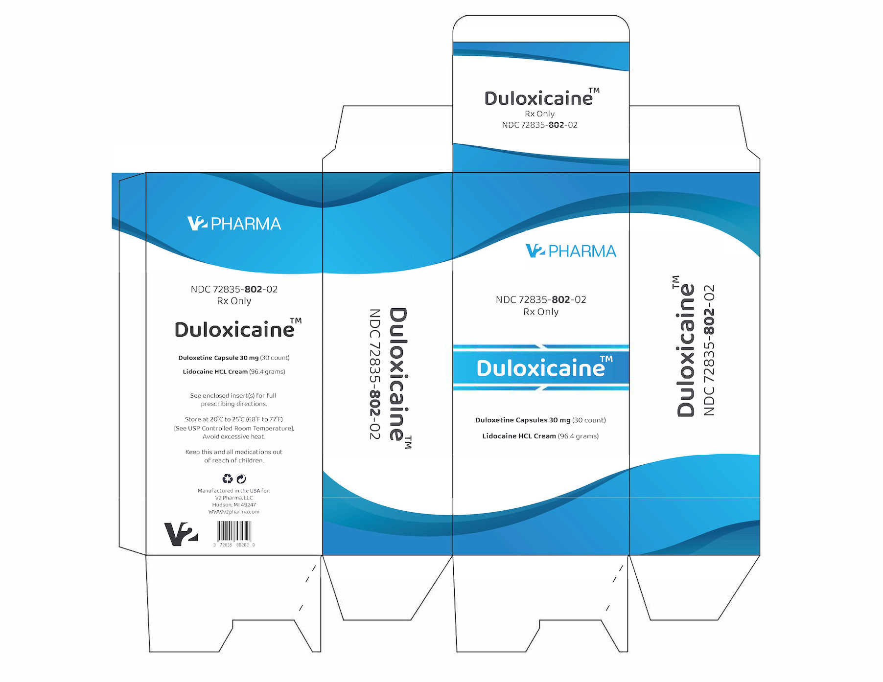Duloxicaine Packaging