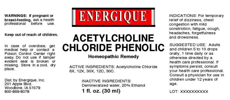 Acetylcholine Chloride Phenolic