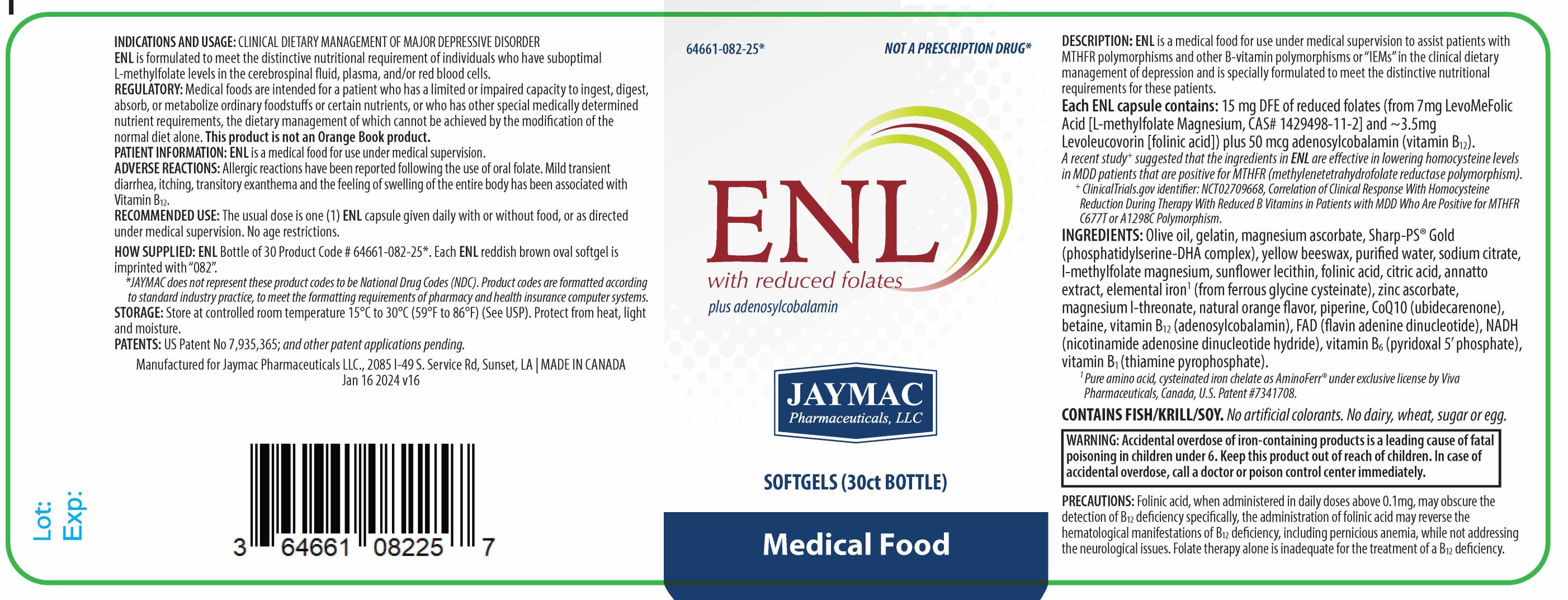 ENL Med-Food-Label