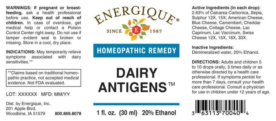 Dairy Antigens