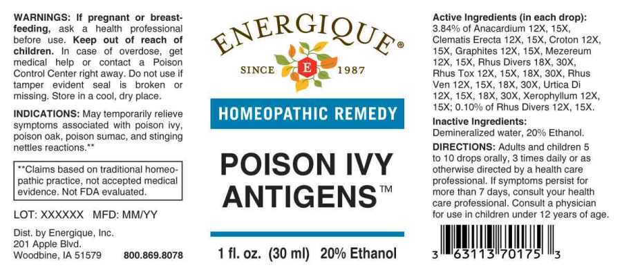 Poison Ivy Antigens