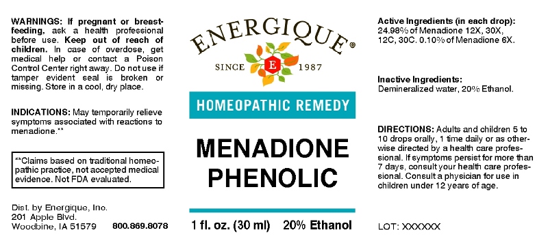 Menadione Phenolic