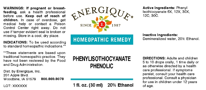 Phenylisothiocyanate Phenolic