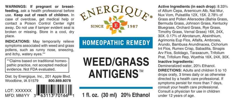 Weed Grass Antigens