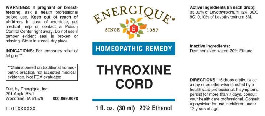 Thyroxine Cord