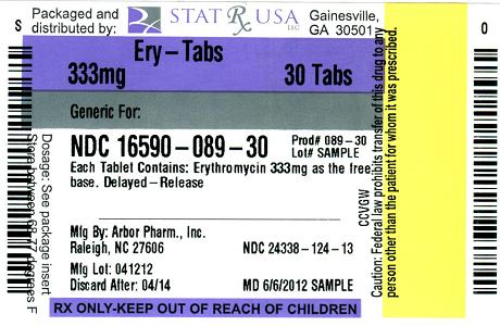 PRINCIPAL DISPLAY PANEL - 333 mg Tablet Bottle Label