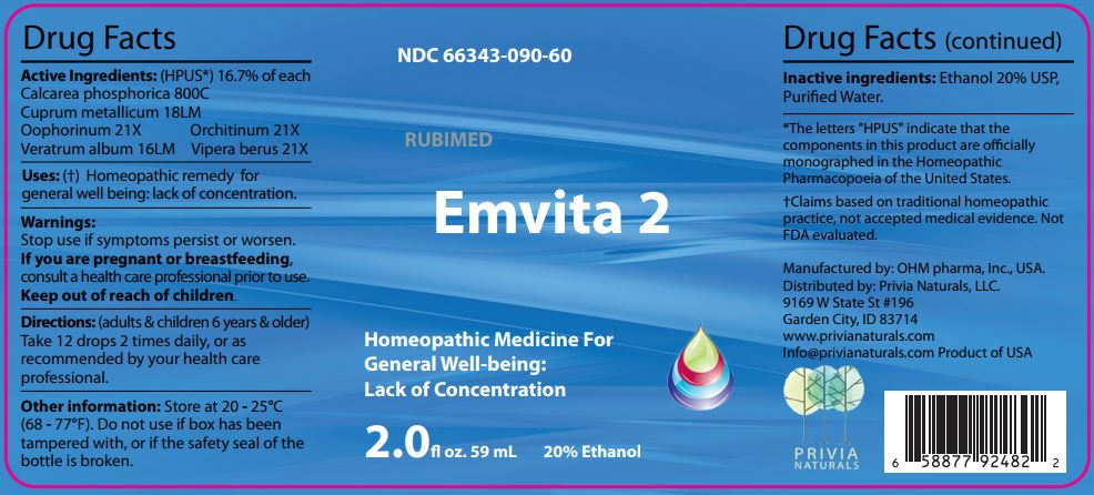 Emvita 2 - Label