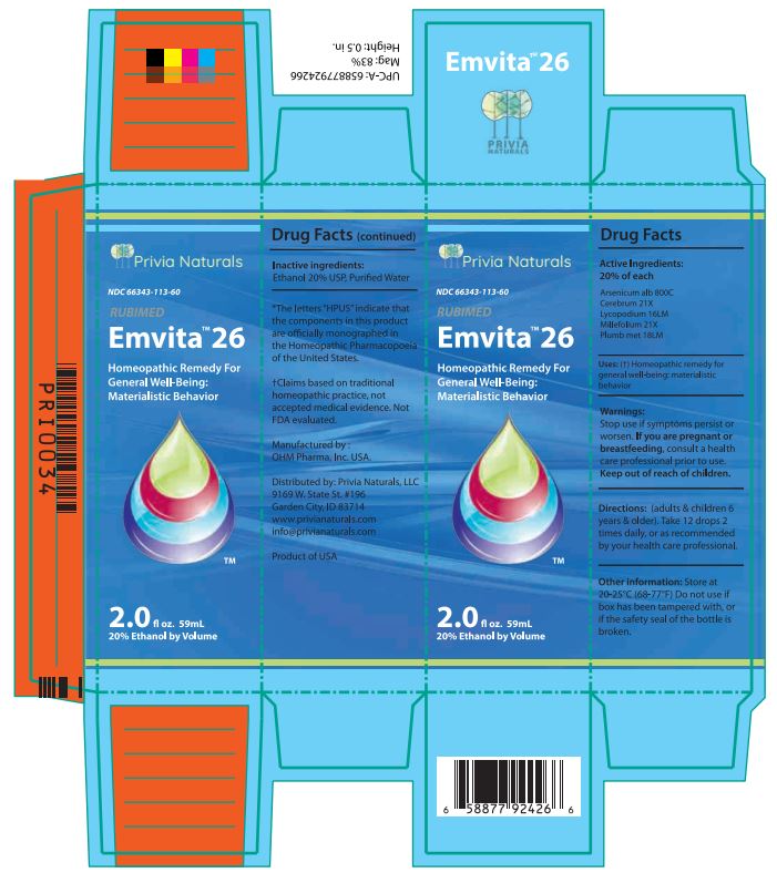 Emvita 26 - Carton