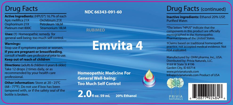 Emvita 4 - Label