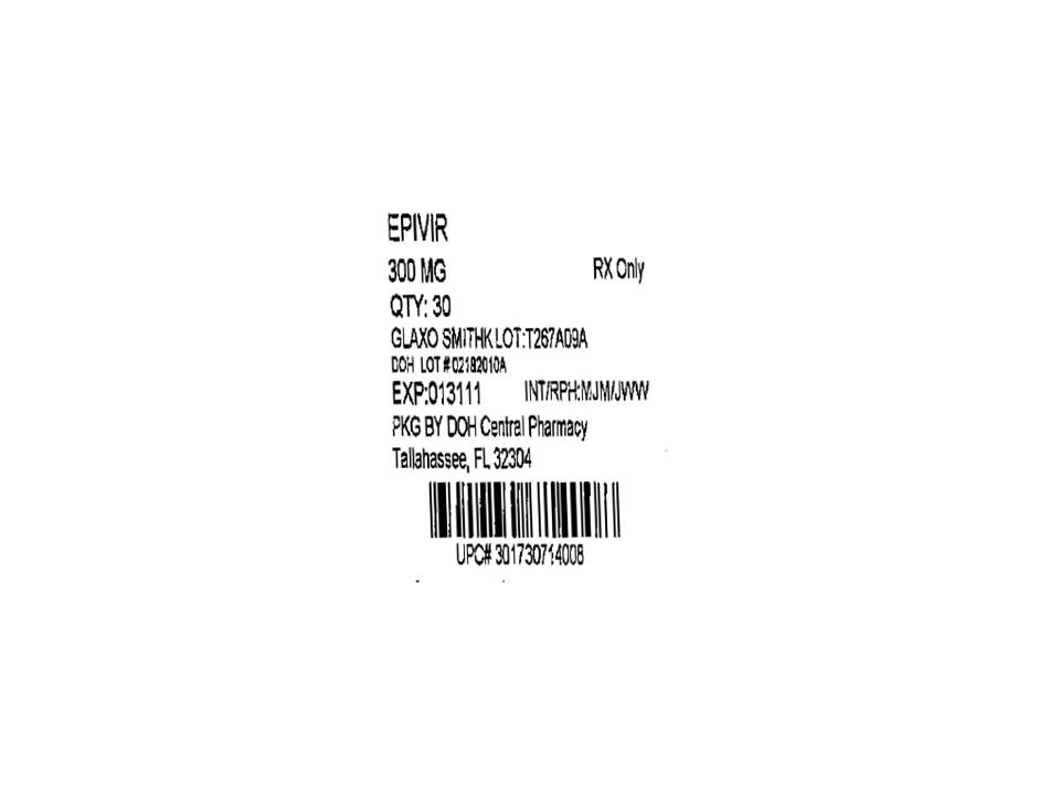 EPIVIR 300mg label