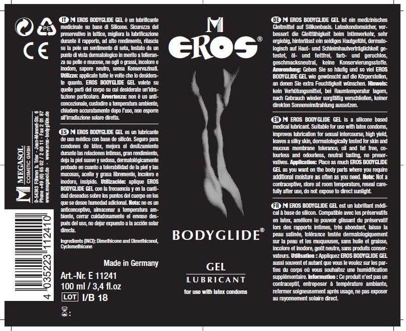 Eros Gel Bodyglide_MUS11241 Label