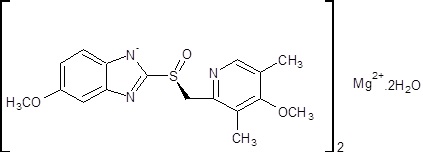 Esomeprazole-structure