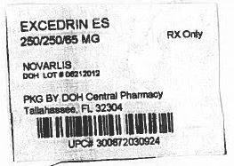 Excedrin E.S. Tablets
