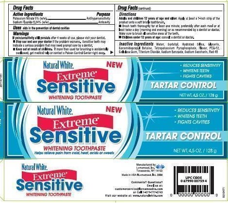 Extreme Sensitive Tartar Control Carton