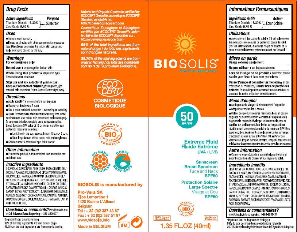 Is Biosolis Extreme Fluid Uva Sunscreen Broad Spectrum Face And Neck Spf50 safe while breastfeeding