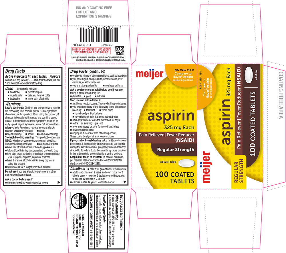 Aspirin Regular Strength | Meijer Breastfeeding