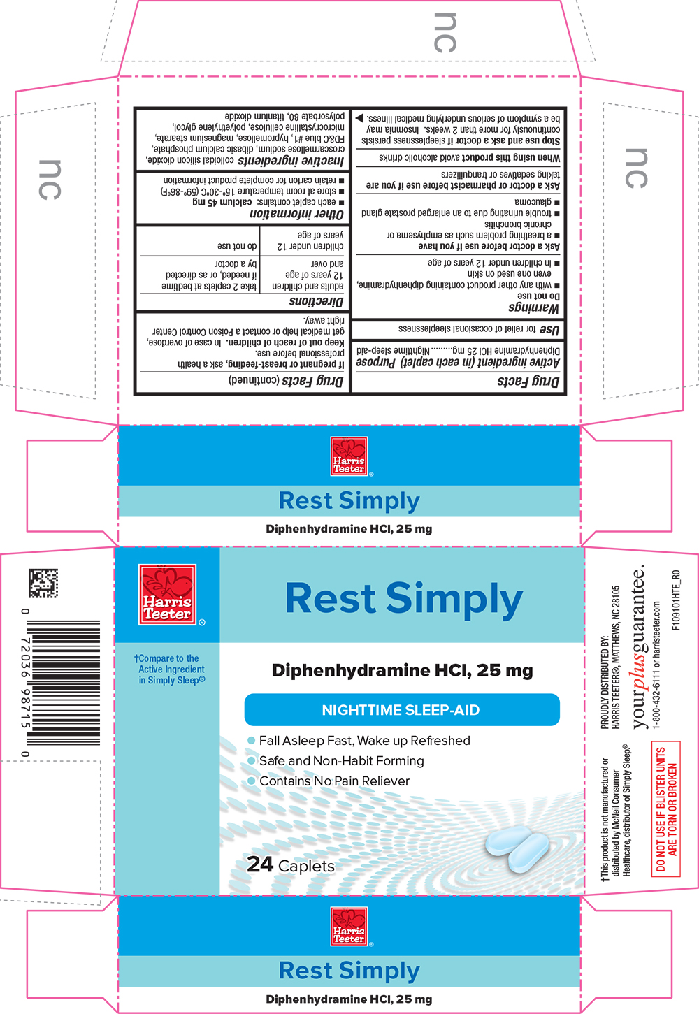 Rest Simply | Diphenhydramine Hydrochloride Tablet while Breastfeeding