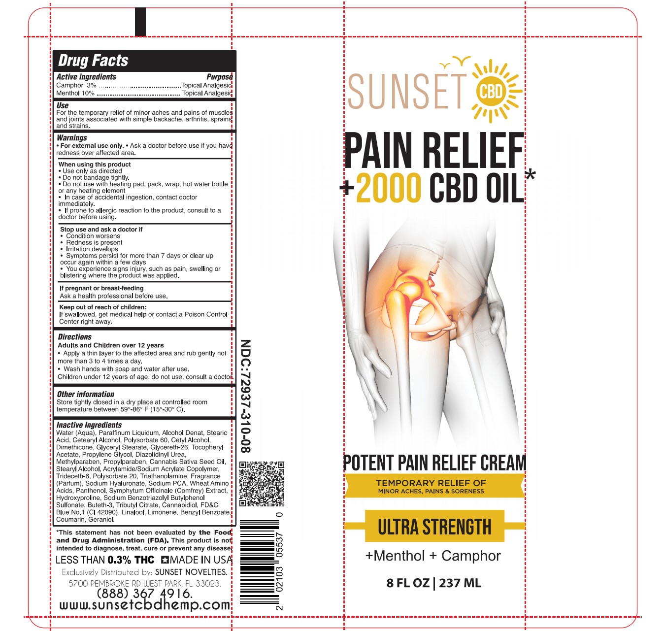 PAIN RELIEF GOLD 8OZ