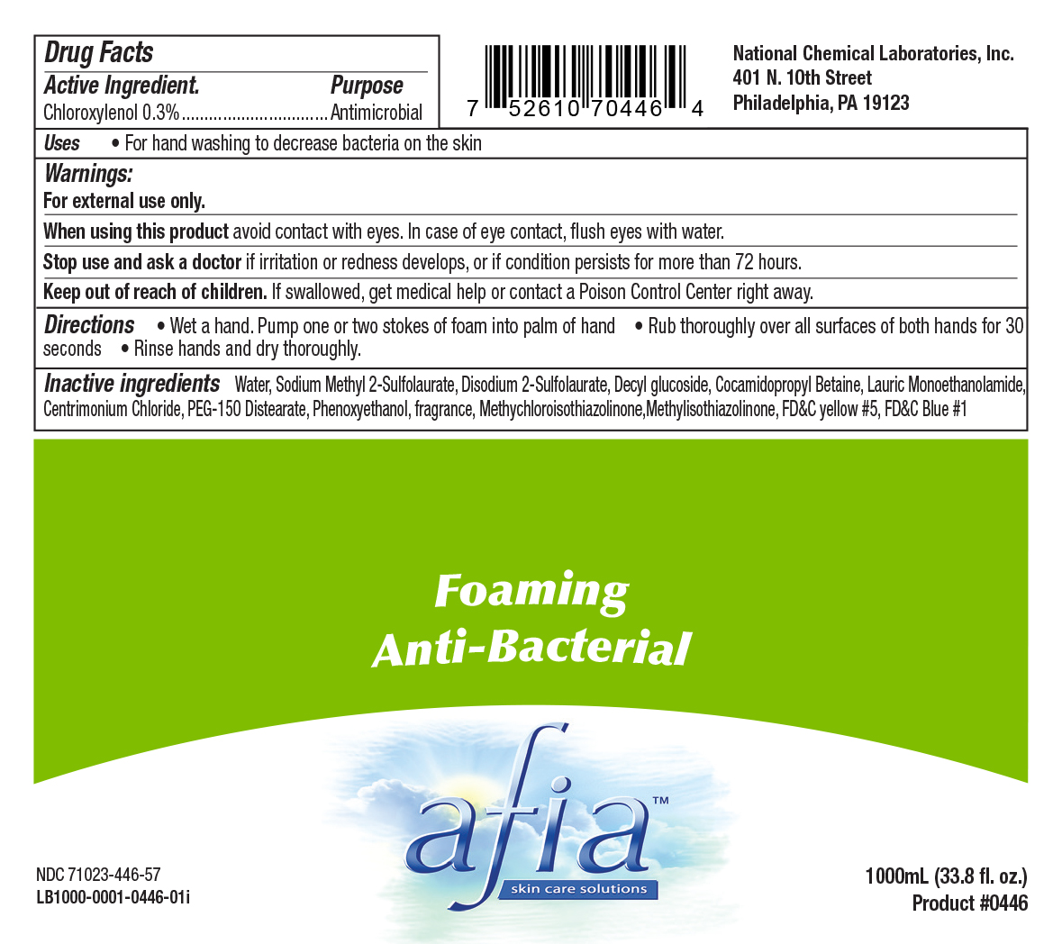 Afia Foaming Anti-Bacterial