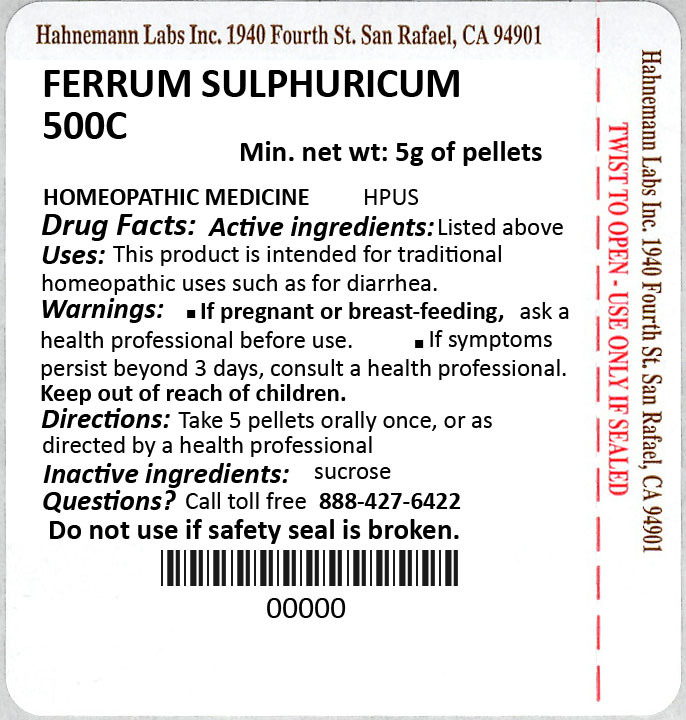 Ferrum Sulphuricum 500C 5g