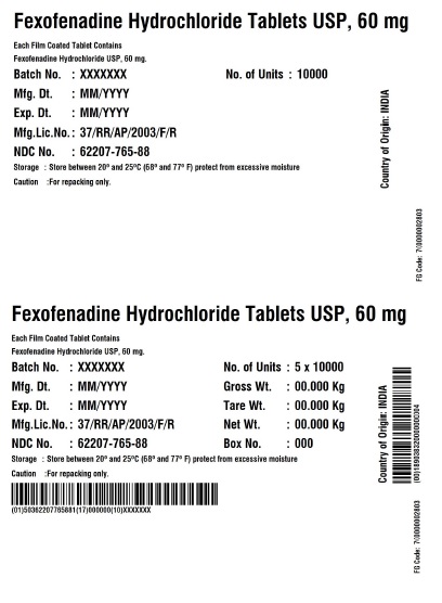 Fexofenadine-USP-60mg-Label
