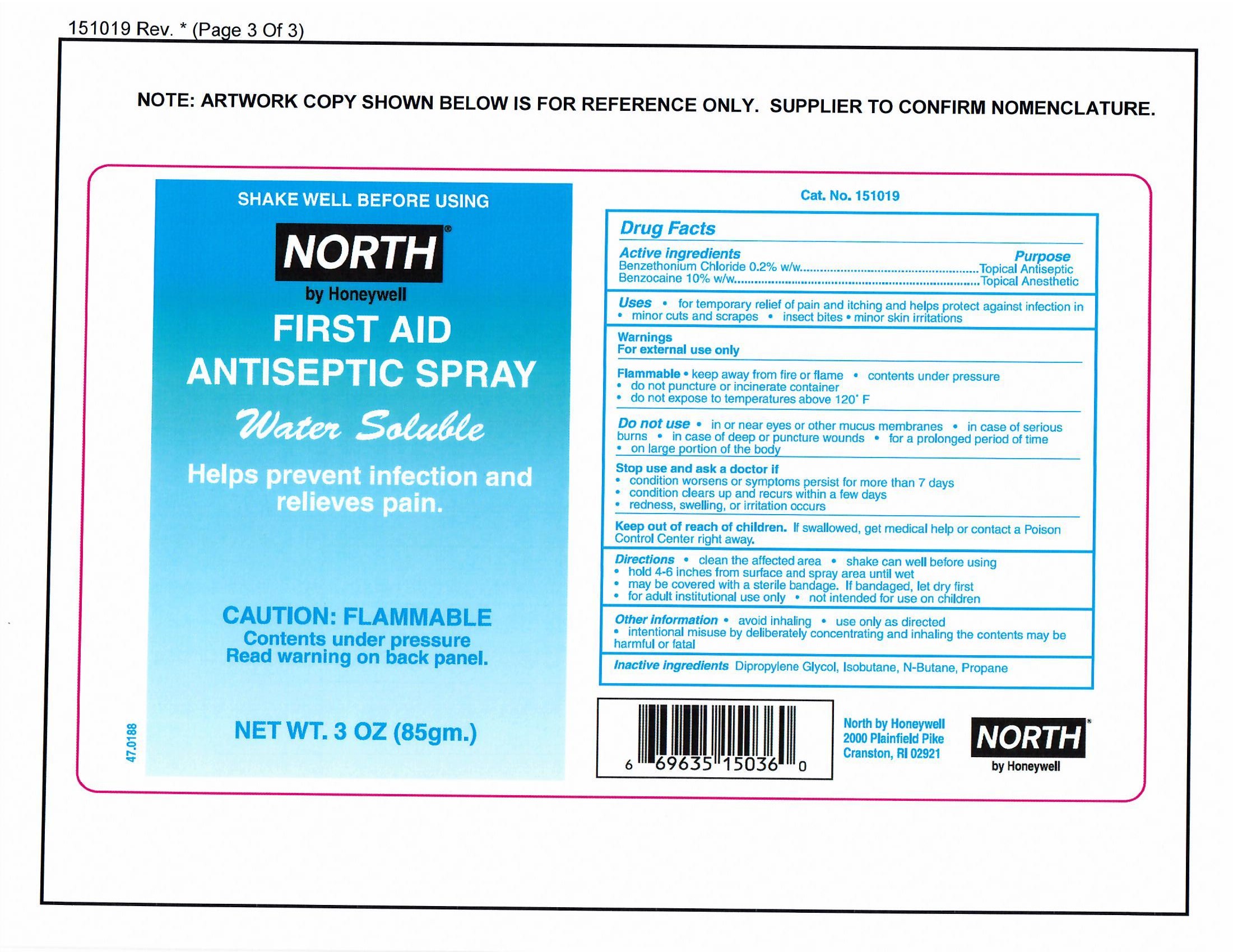 First Aid Antiseptic Spray water soluble