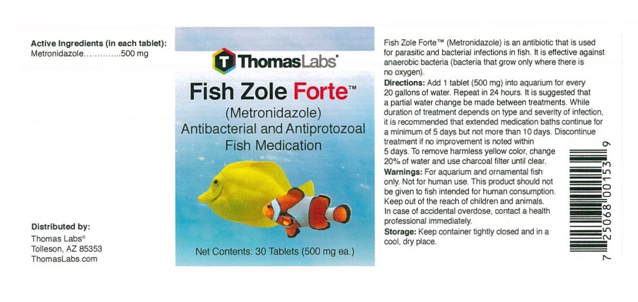 Fish Zole Forte 30 Tablets