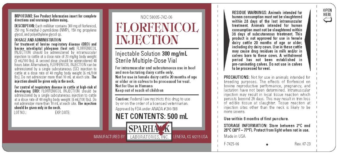 Florfenicol Label