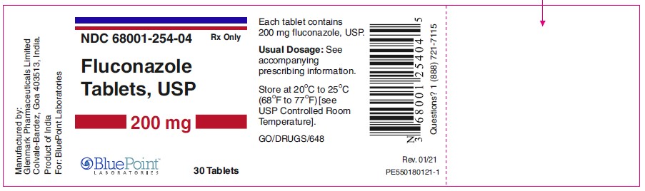 Fluconazole Tablets 200mg Label