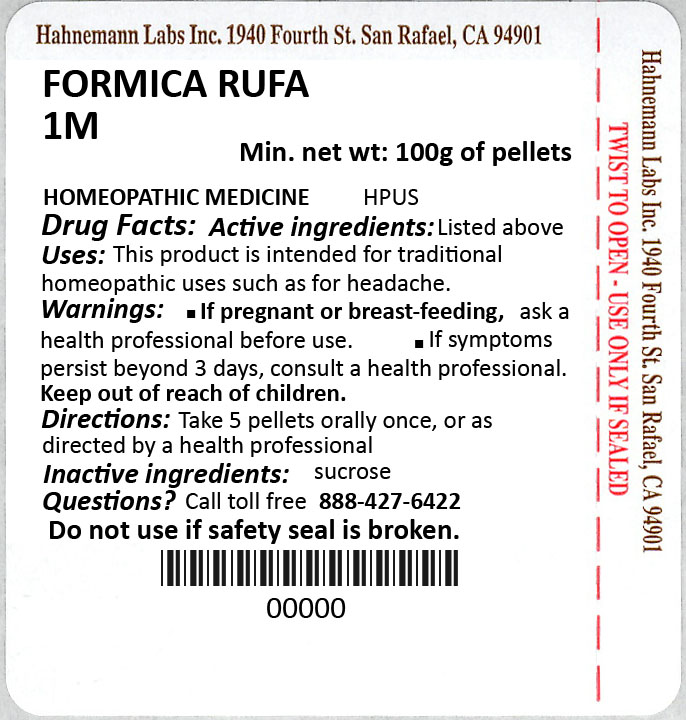 Formica Rufa 1M 100g