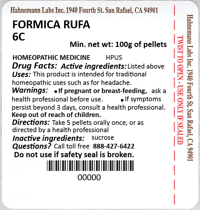 Formica Rufa 6C 100g