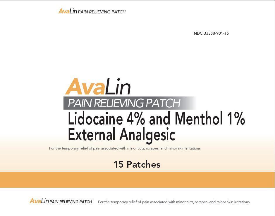 Avalin External Analgesic Patch | Lidocaine, Menthol Patch Breastfeeding