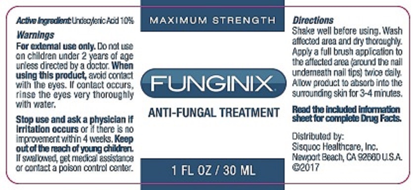 Funginix Label